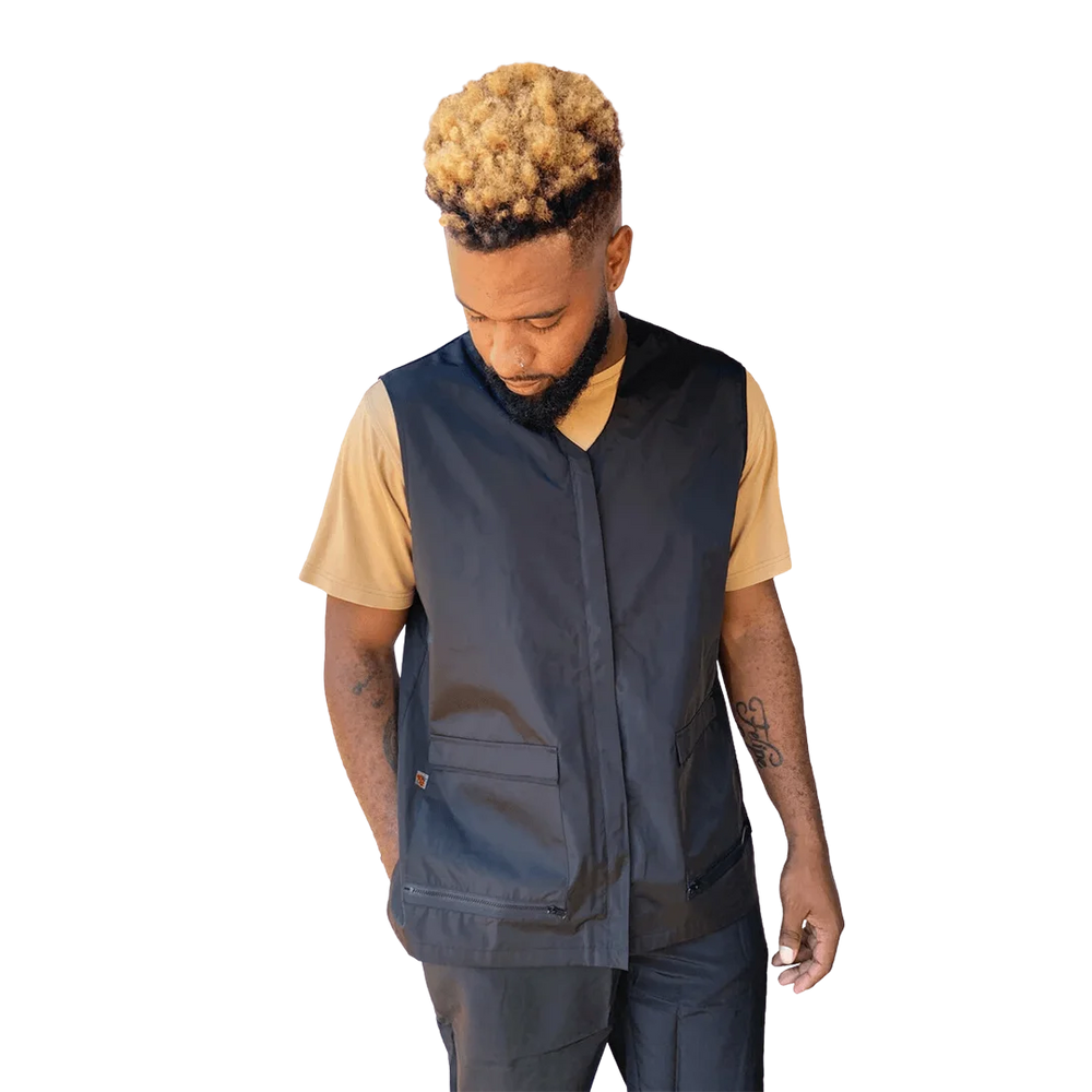 Best Men's Black Waterproof Vest from Ladybird Line