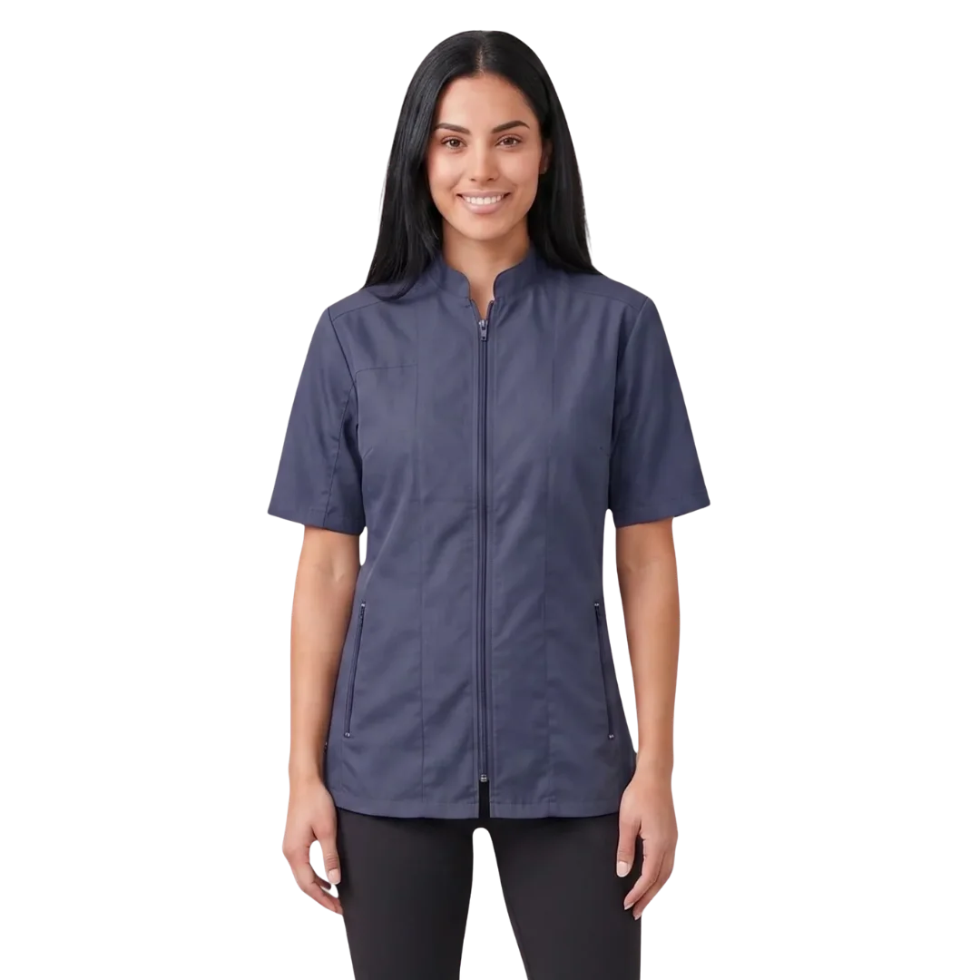 ladybird-line-water-resistant-navy-mandarin-collar-tailored-jacket