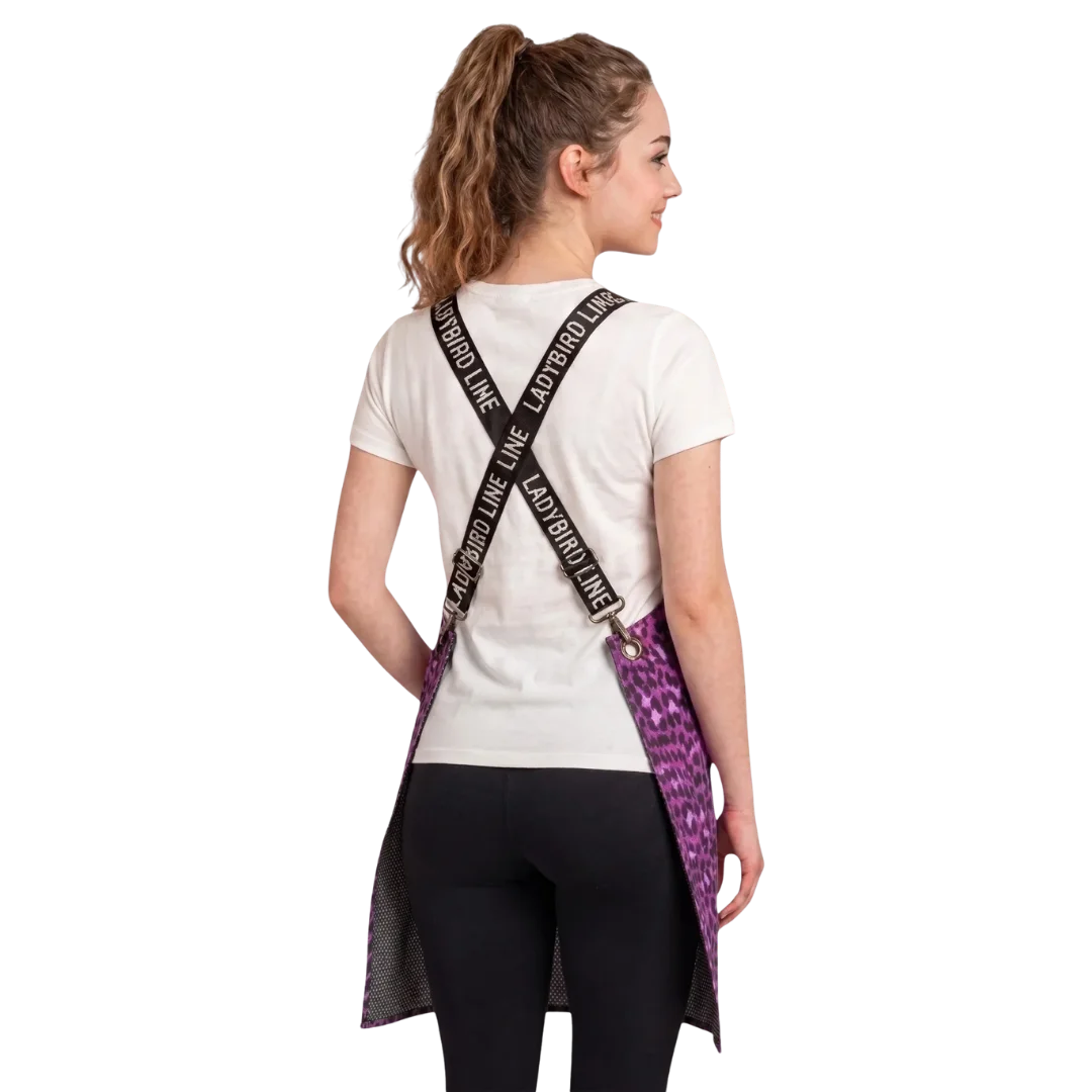 ladybird-line-pink-leopard-print-waterproof-signature-strap-crossover-apron