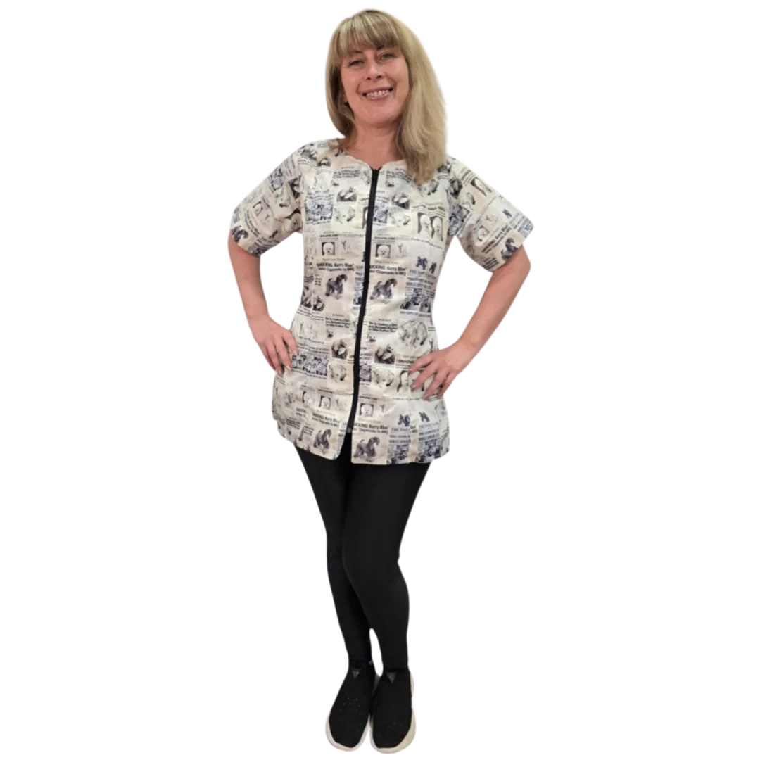 lafursion-newspaper-female-with-belt-smock-till-thigh