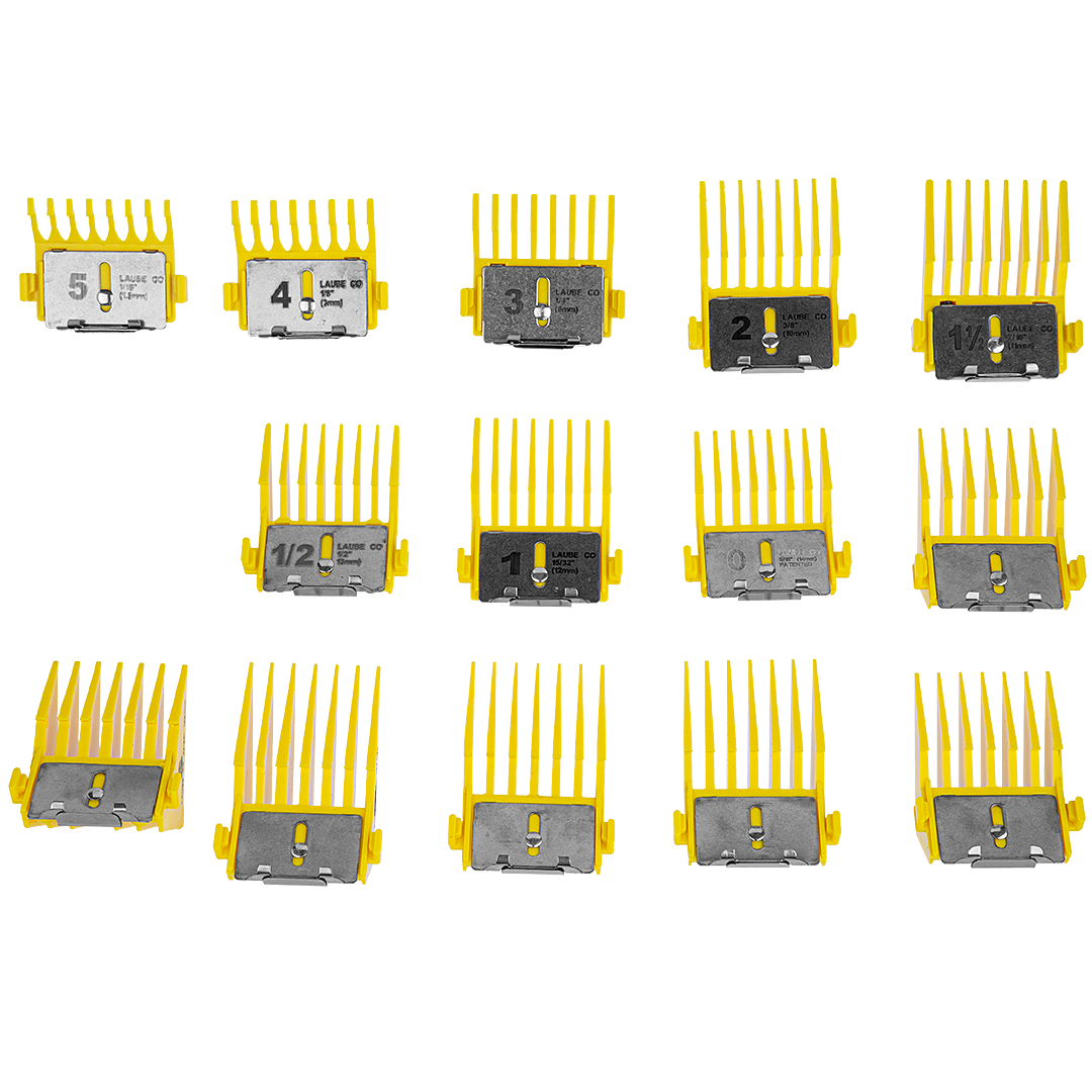 Big K Comb set of 14 Yellow by Laube