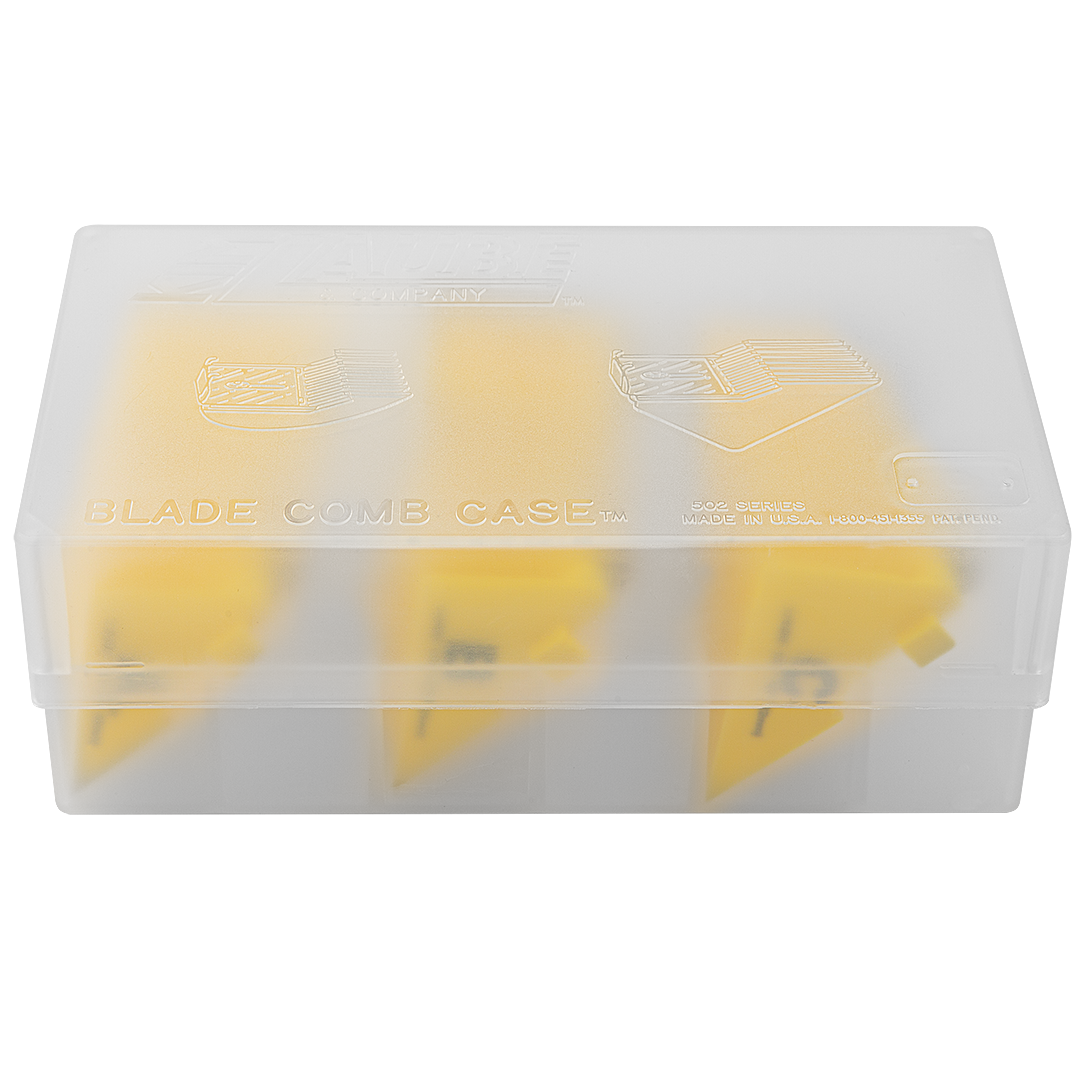Big K Comb set of 6 Yellow by Laube