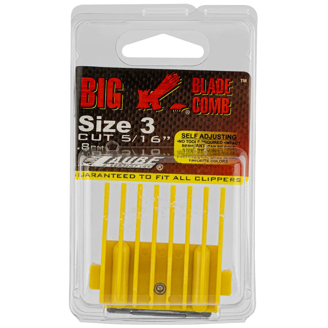 Big K Comb Size 3 Yellow by Laube