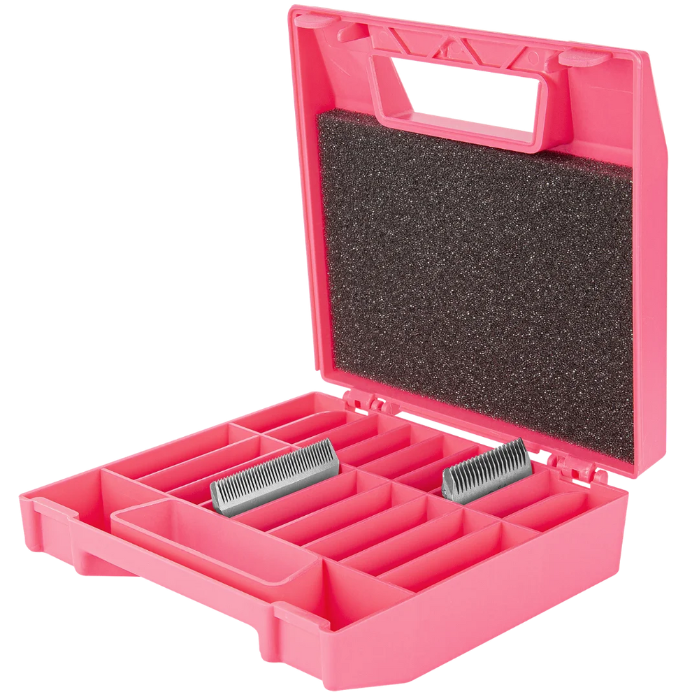 Blade Case Holds 18 Blades Pink by Laube