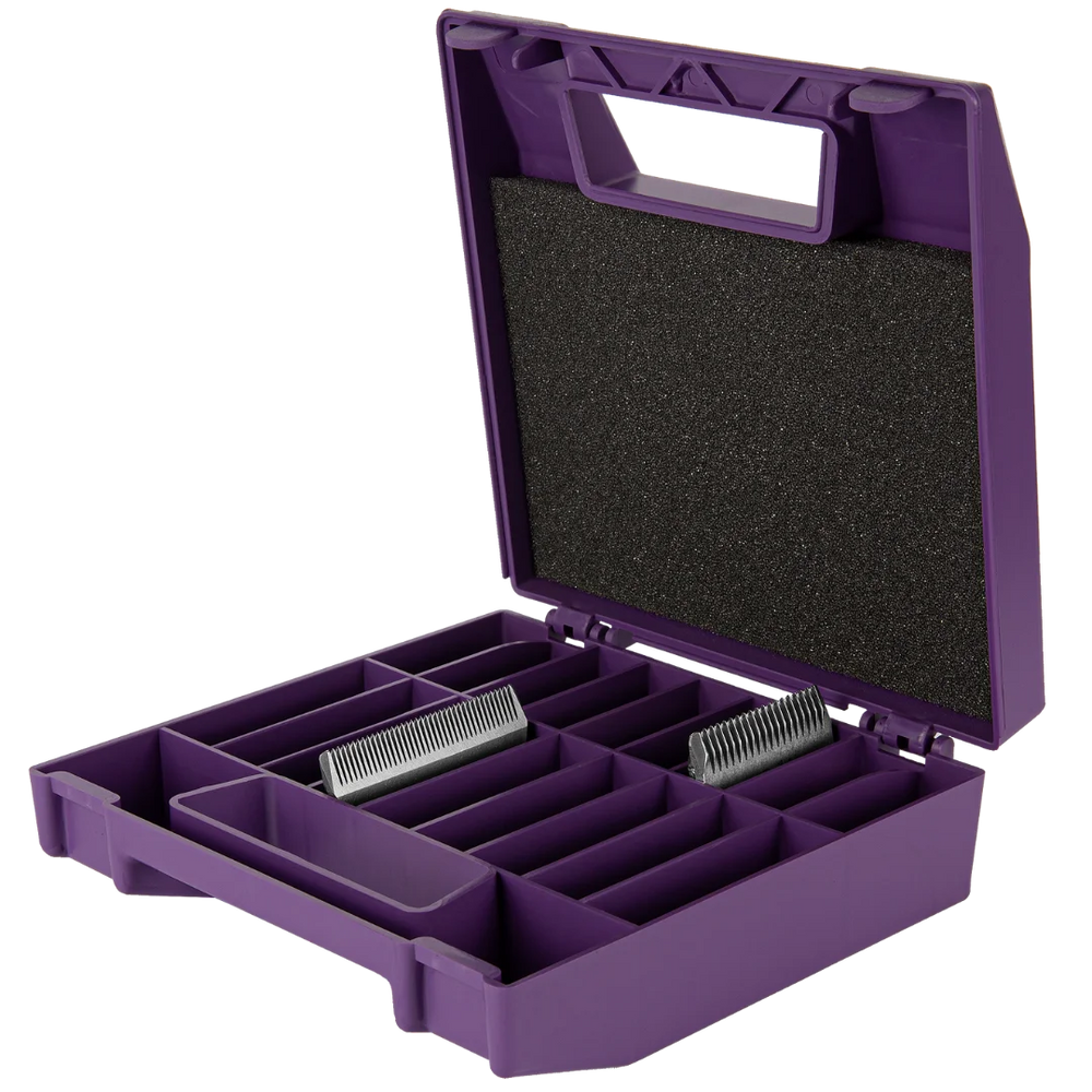 Blade Case Holds 18 Blades Purple by Laube