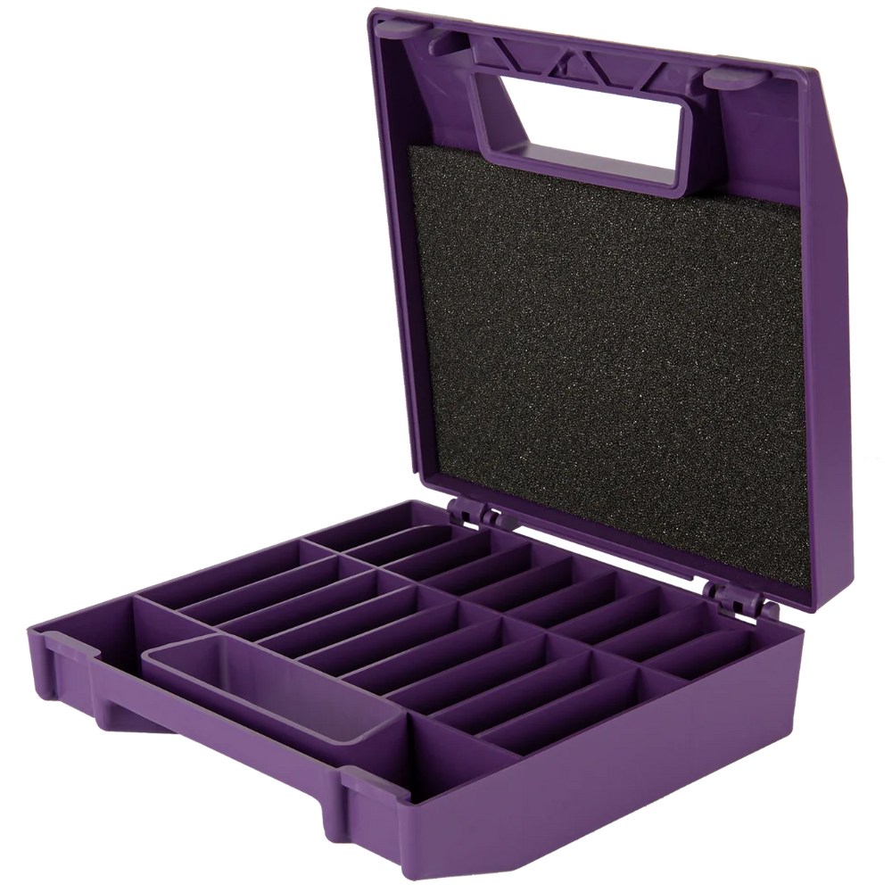 Blade Case Holds 18 Blades Purple by Laube