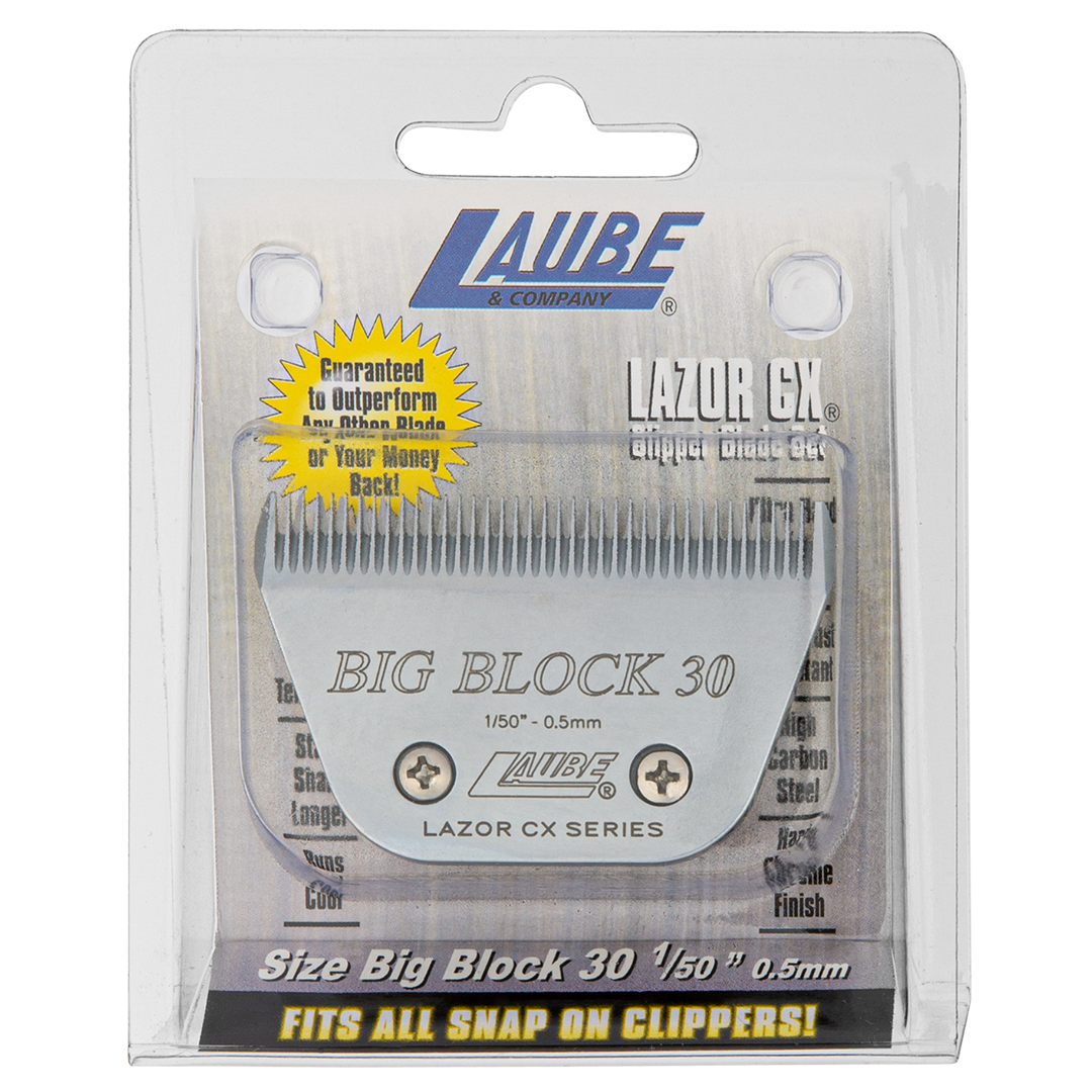 CX Steel Wide Blade Big Block #30W by Laube