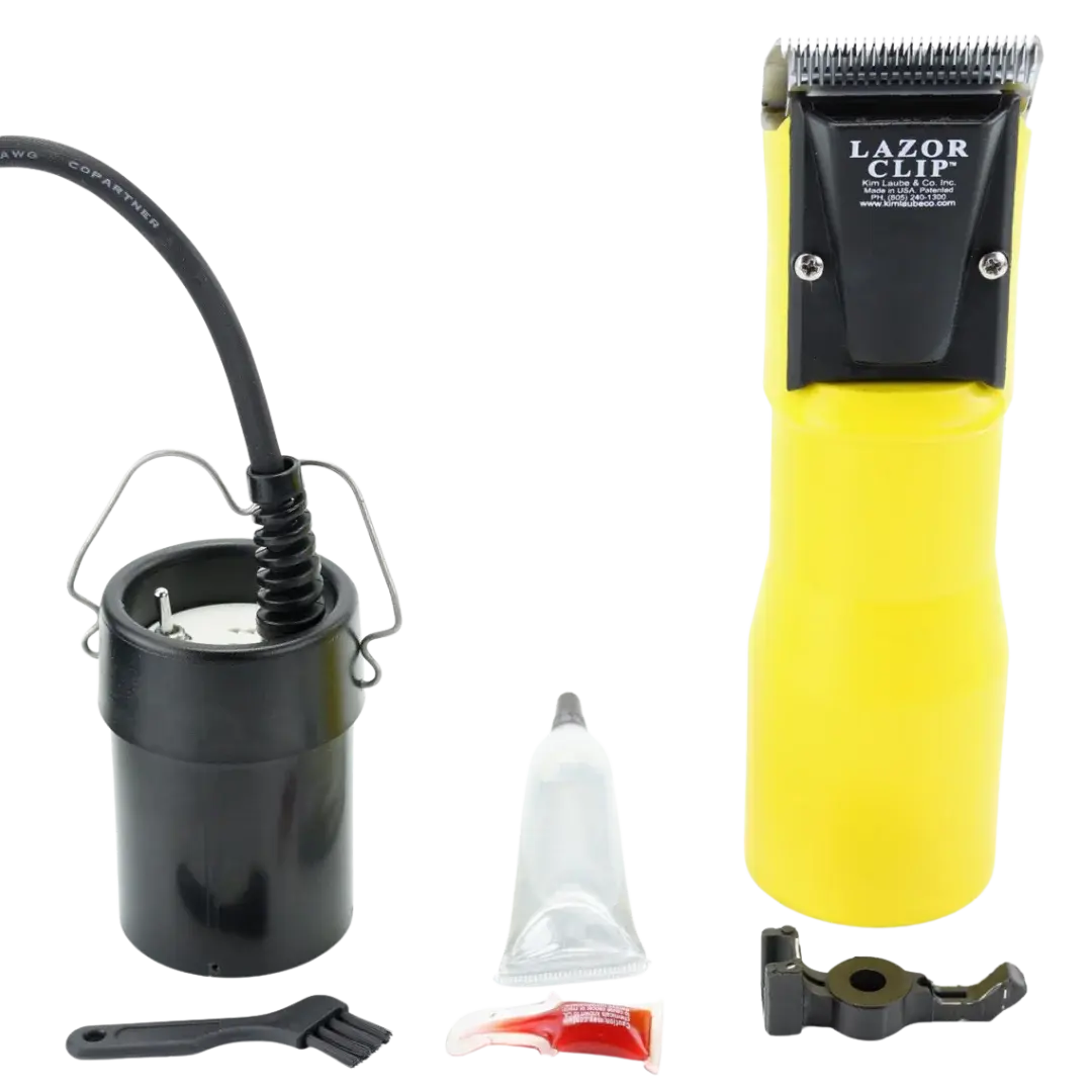 Lazor Blade Corded Variable Speed Clipper Yellow by Laube