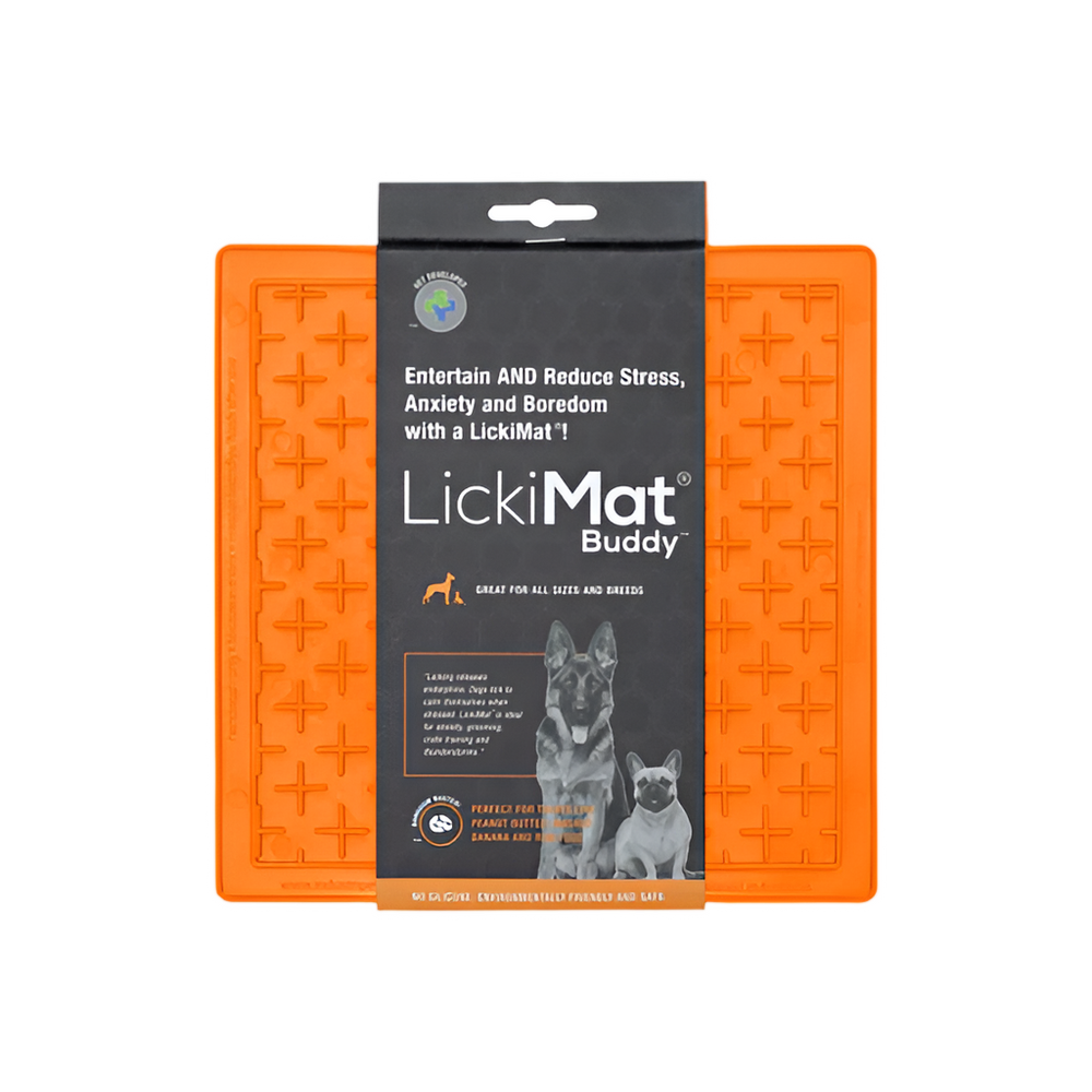 Buddy for Dogs Orange by LickiMat