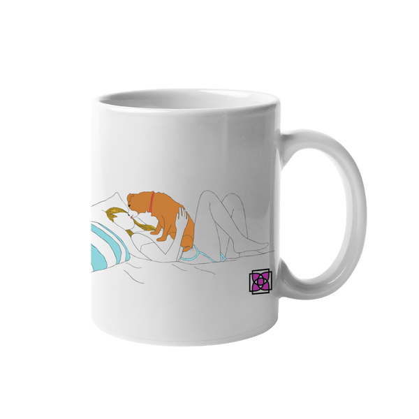 Dog Fashion Morning Kiss Mug