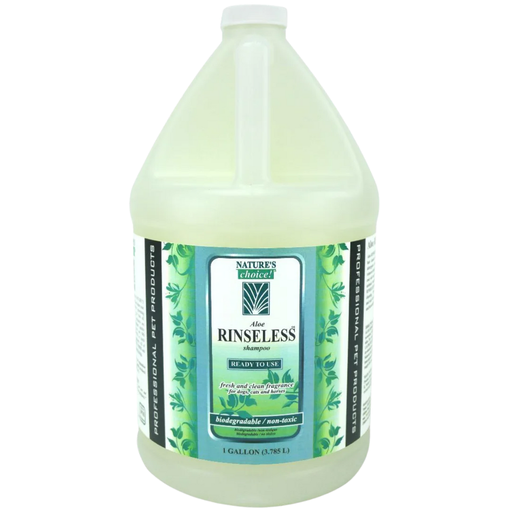 Aloe Rinseless Shampoo Gallon Ready to Use by Nature's Choice