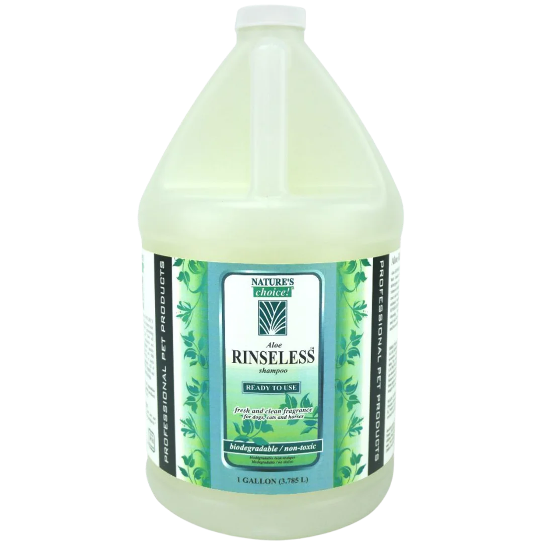 Aloe Rinseless Shampoo Gallon Ready to Use by Nature's Choice