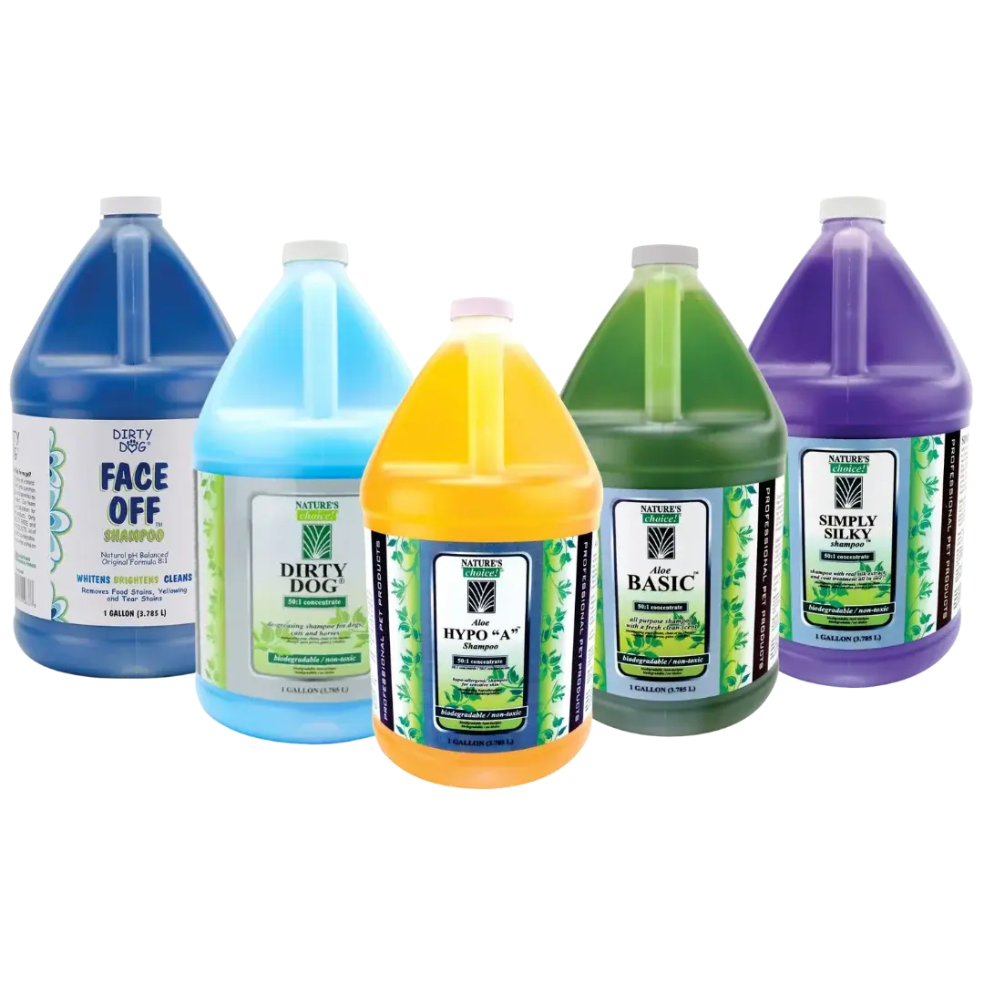 Five Shampoo Set Gallon by Nature's Choice