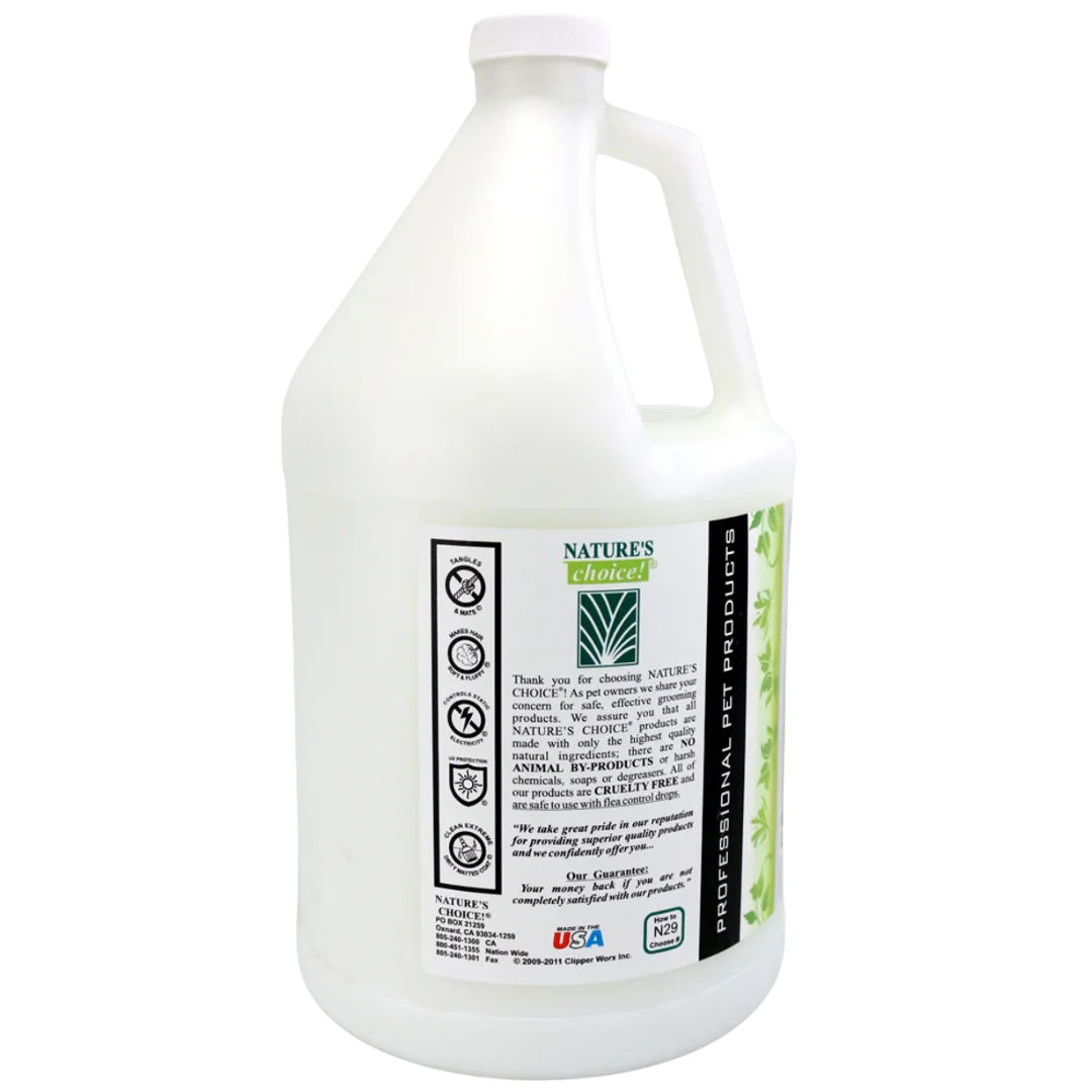 Mat N Detangler Spray Ready to Use Gallon by Nature's Choice