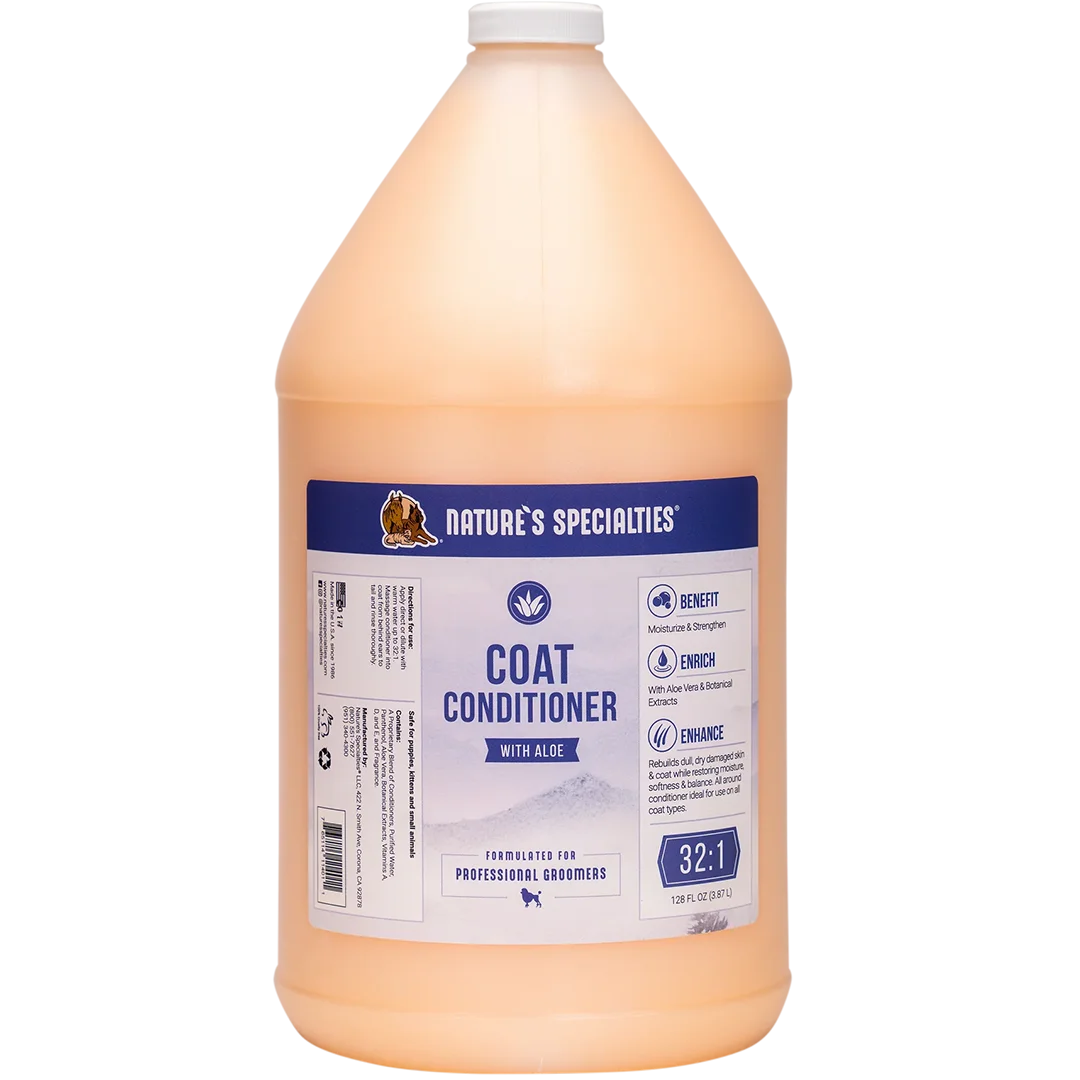 Coat Conditioner with Aloe Gallon by Nature's Specialties