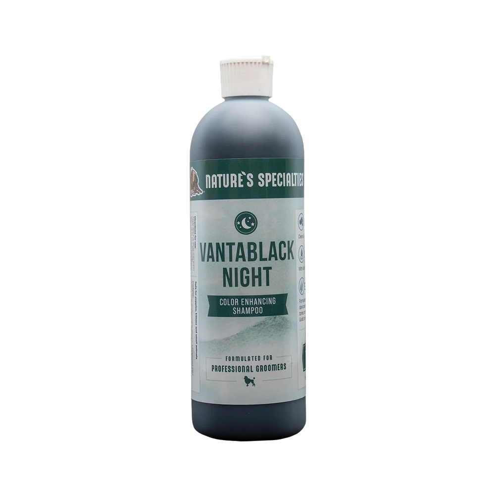 Vantablack Night Dark Coat Enhancing Shampoo 16oz by Nature's Specialties