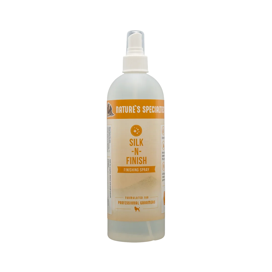 Silk N Finish Leave-In Conditioner Spray 16oz by Nature's Specialties