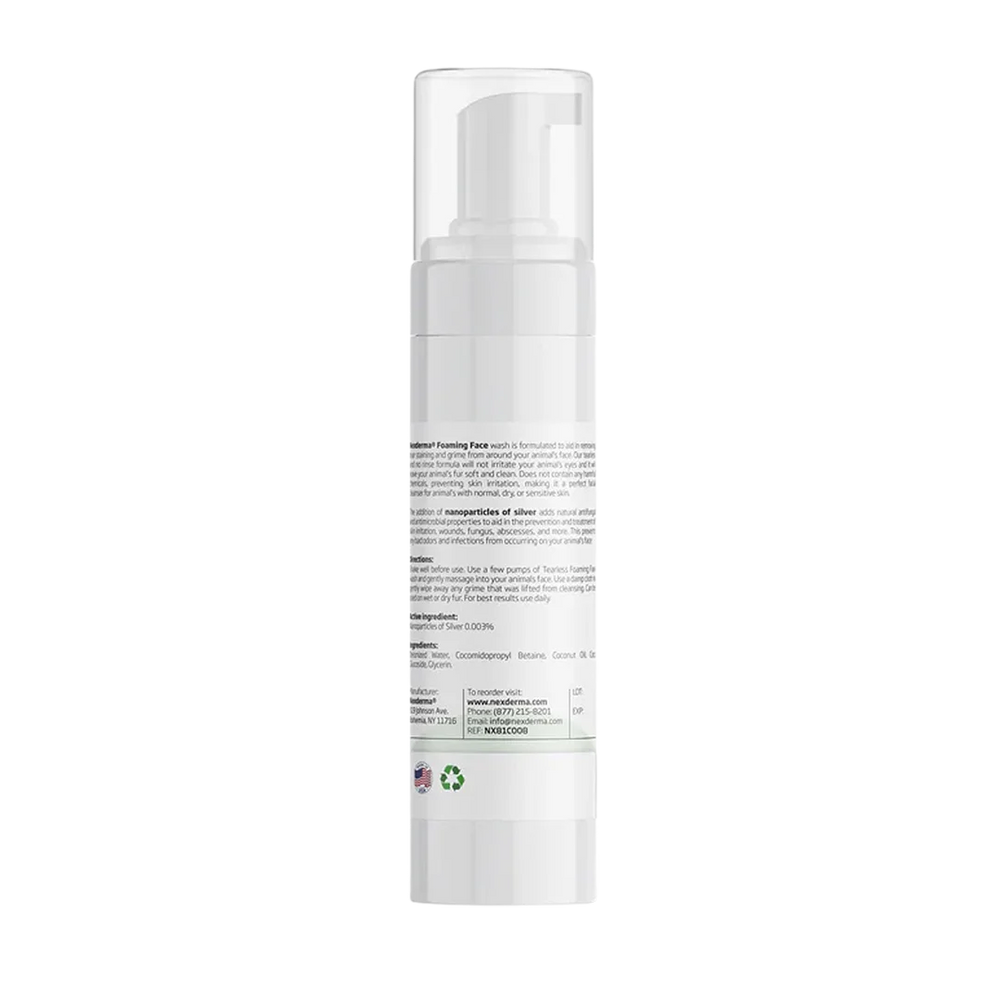 Tearless Foaming Face Cleanser 8oz by Nexderma