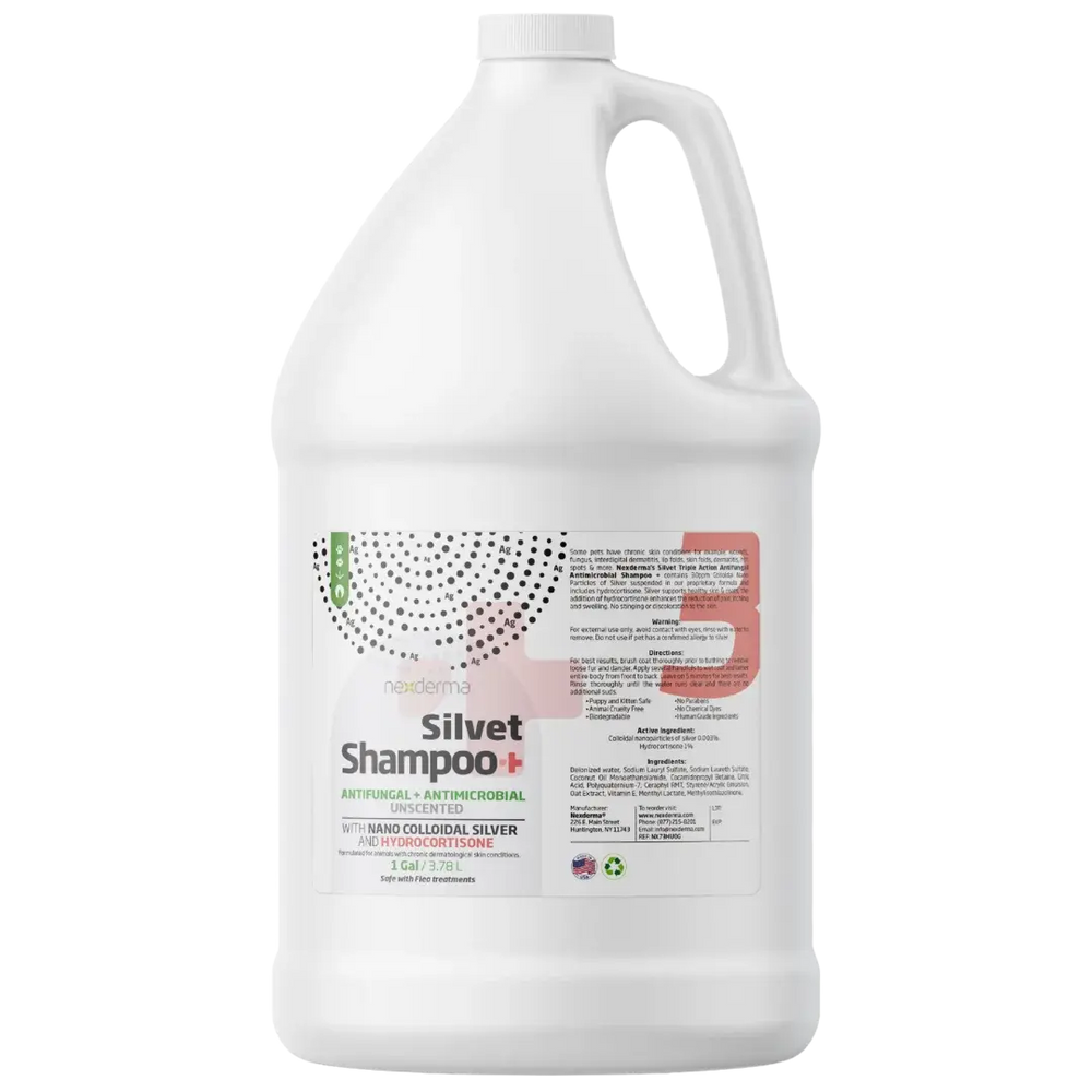 Unscented Hydrocortisone Shampoo Gallon by Nexderma