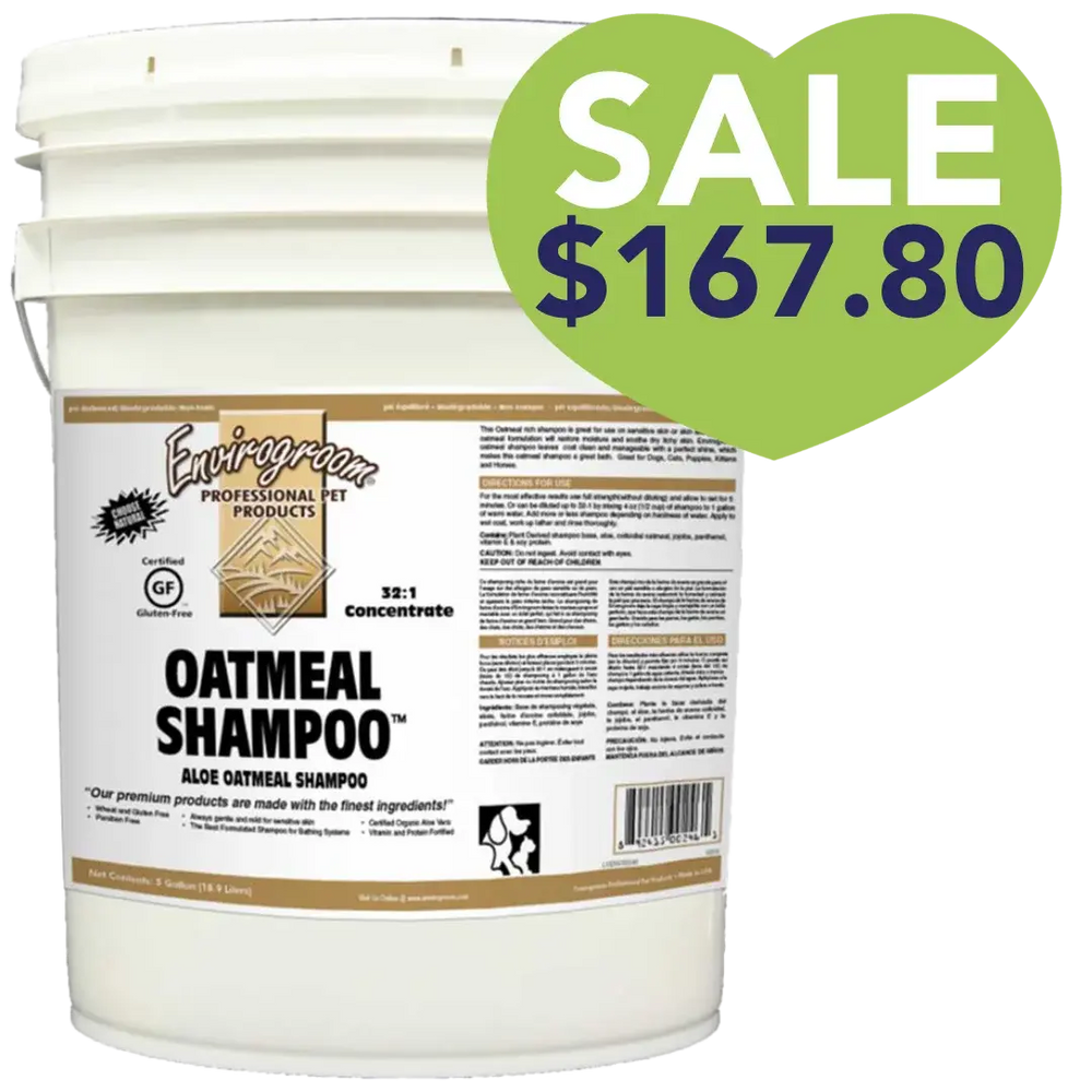 Oatmeal shampoo bucket by envirogroom