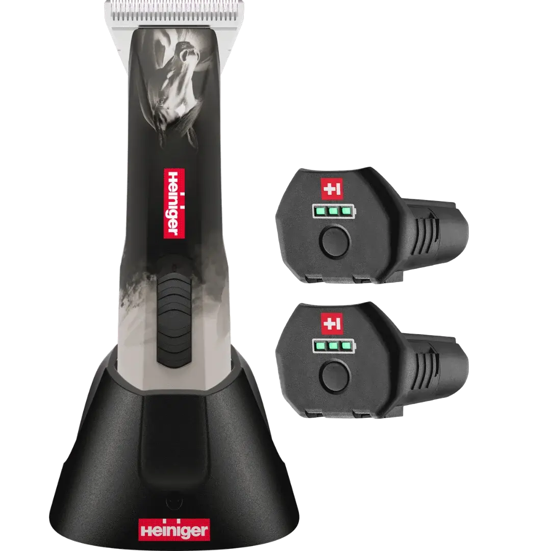 Opal Horse Cordless Clipper with Two Batteries by Heiniger