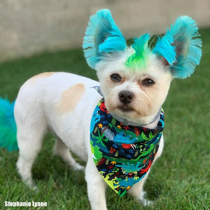 Permanent Dog Hair Dye Innocent Blue 8oz by Opawz