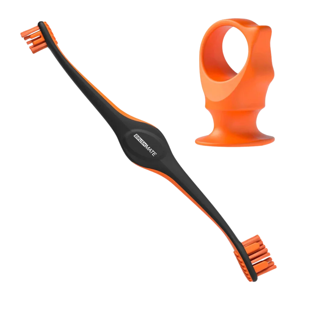 paw-ready-orange-brushmate-premium-toothbrush-with-biteblock-medium