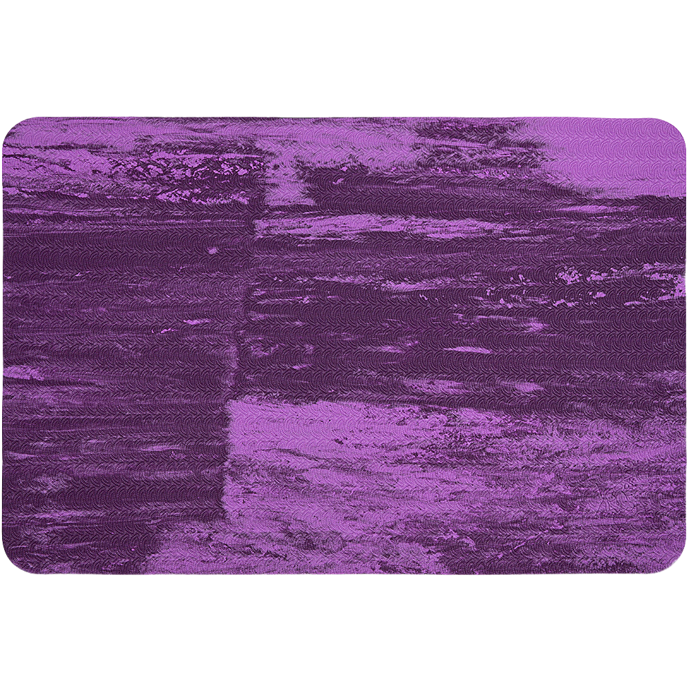Anti-Fatigue Reversible Dog Grooming Table Mat Monochromatic Blue/Purple by PawMat