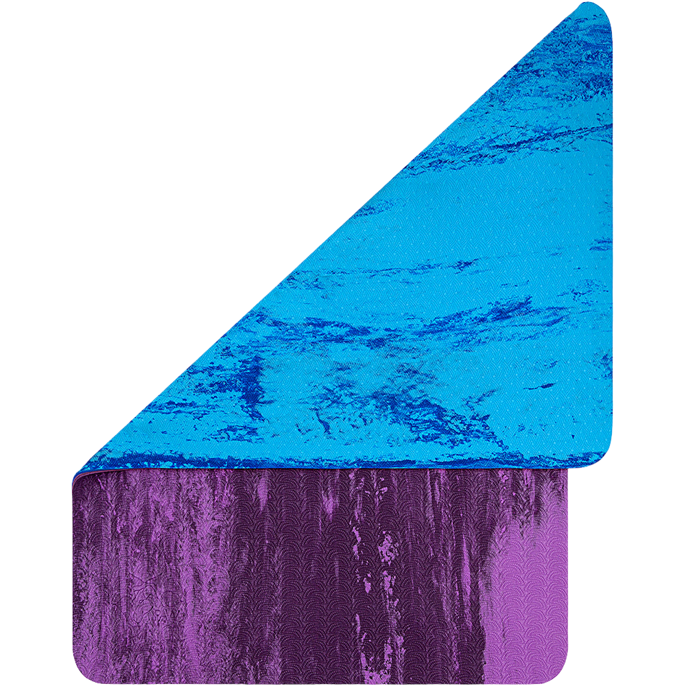 Anti-Fatigue Reversible Dog Grooming Table Mat Monochromatic Blue/Purple by PawMat