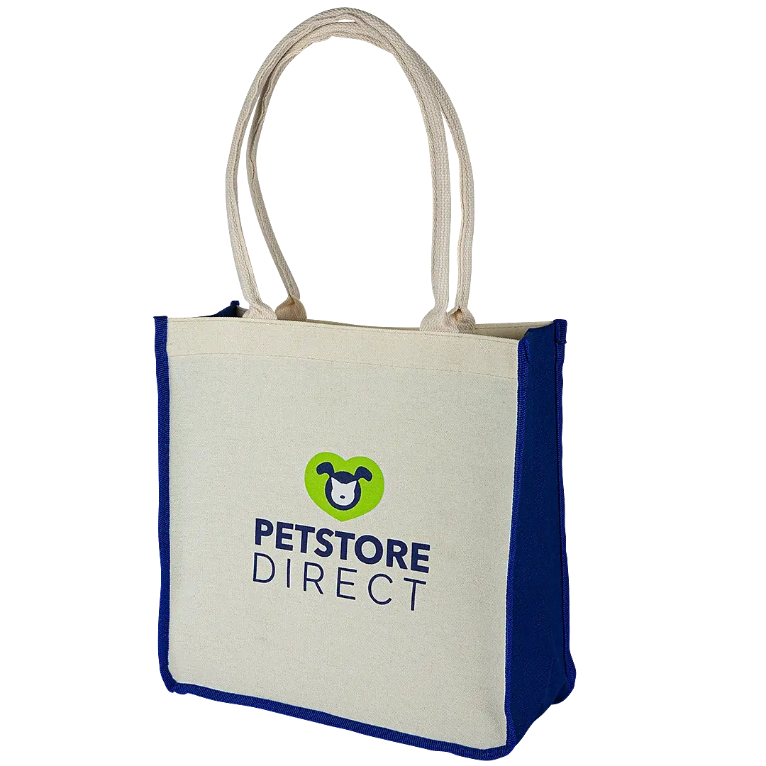 Canvas Shopping Bag by PetStore.Direct