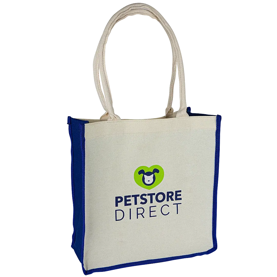 Canvas Shopping Bag by PetStore.Direct