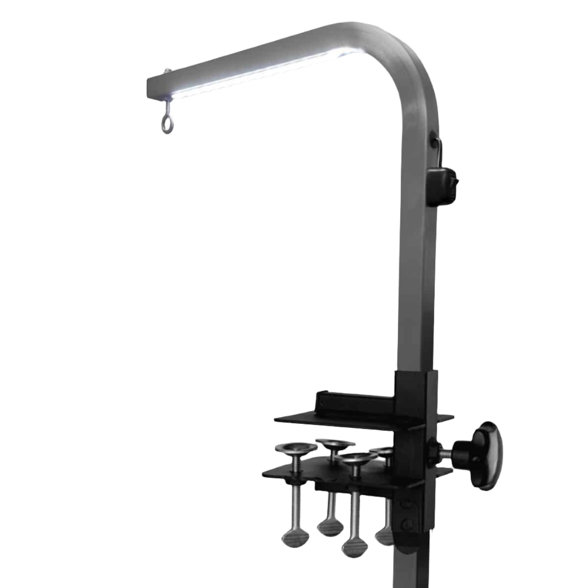 LED Light Grooming Arm/Post with a Clamp by PetLift