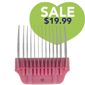 1 1/4″ Pink Wide Snap on Comb by PetStore.Direct