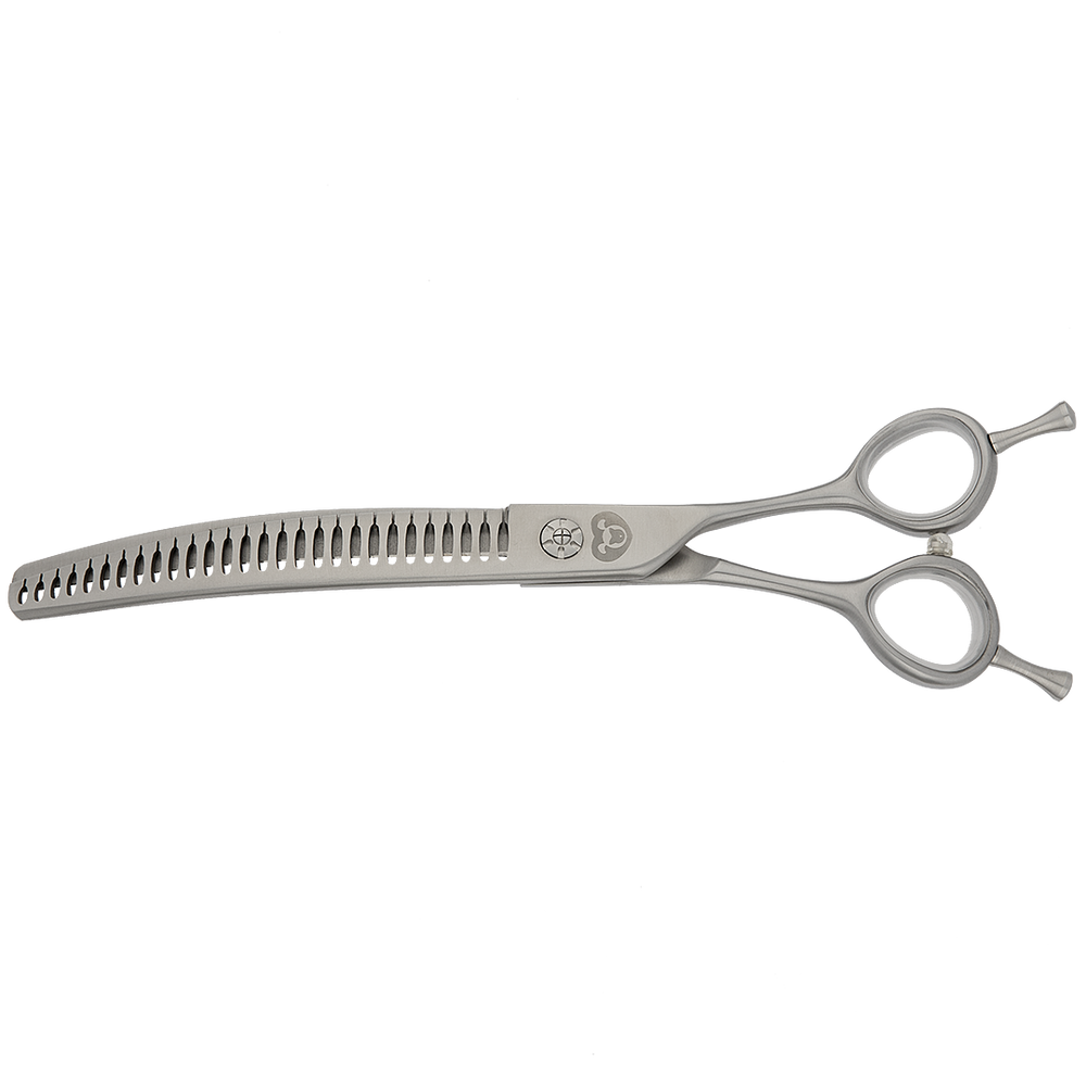 7.5" 28T Curved Chunker Texturizing Shear by PetStore.Direct