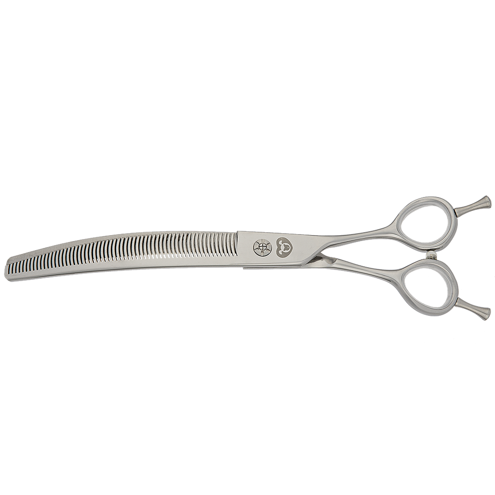 8" 60T Curved Blender Thinner Shear by PetStore.Direct