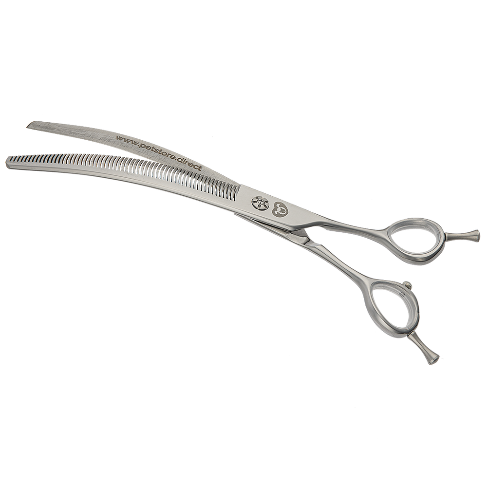 8" 60T Curved Blender Thinner Shear by PetStore.Direct