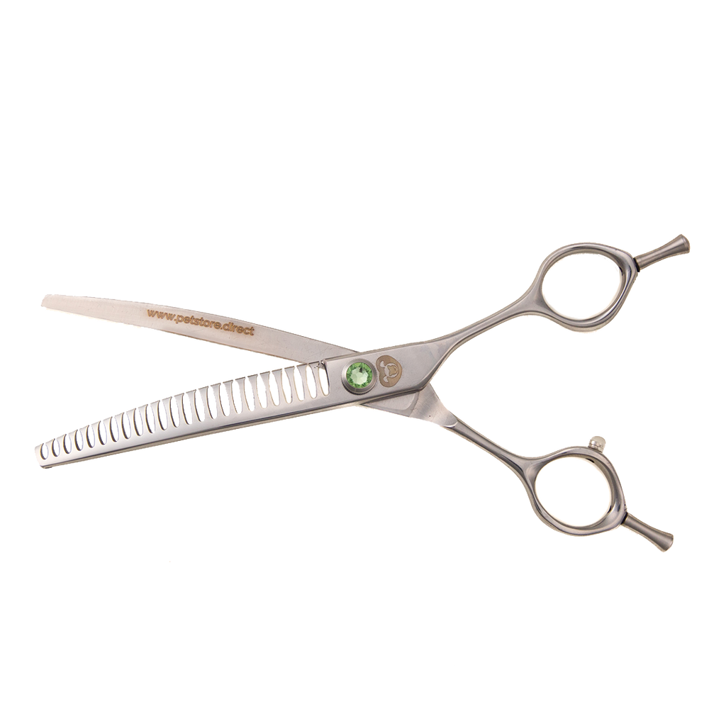 7″ 24T Straight Chunker Shears by PetStore.Direct