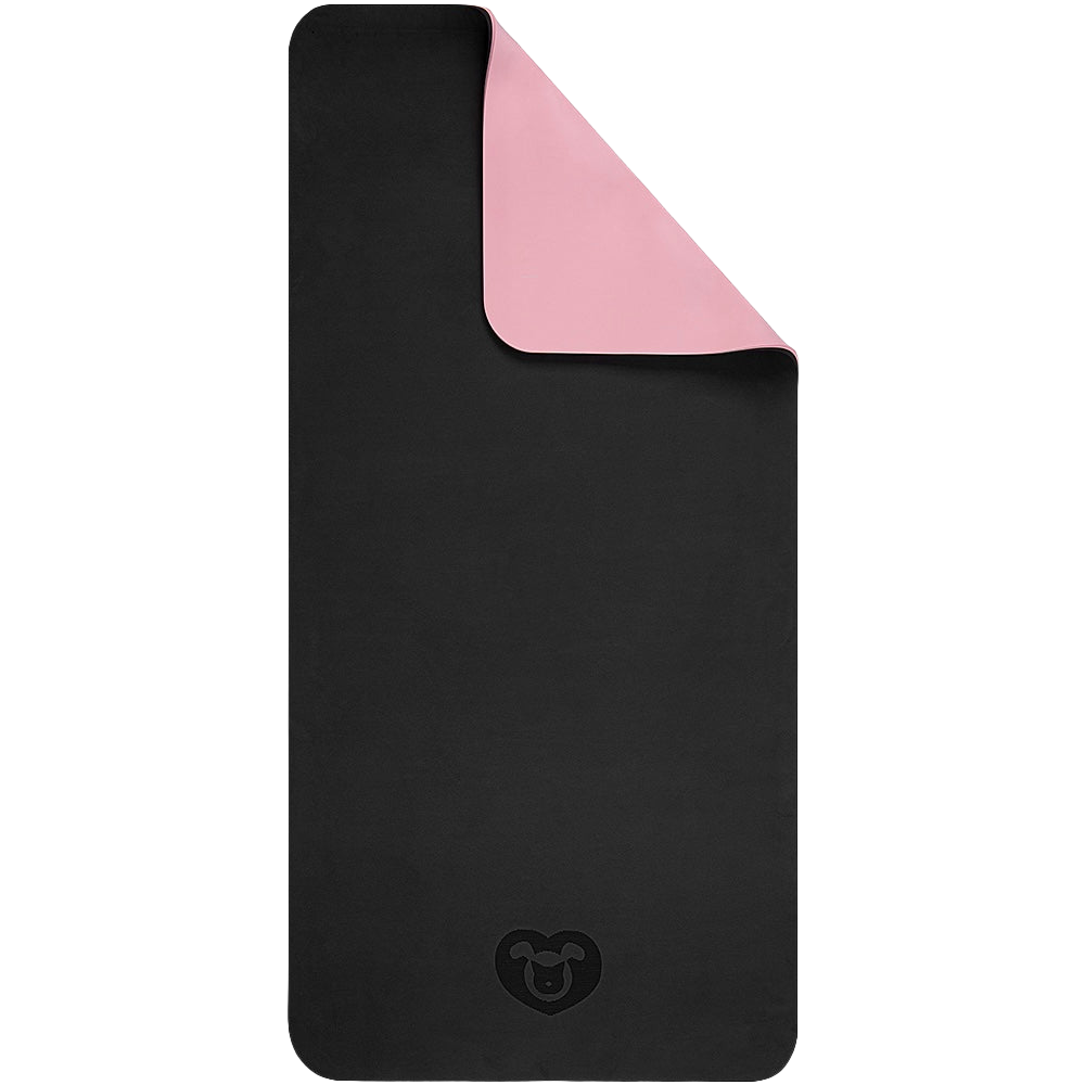 Grooming Table Mat 24"x36" Miami Black/Pink by PetStore.Direct