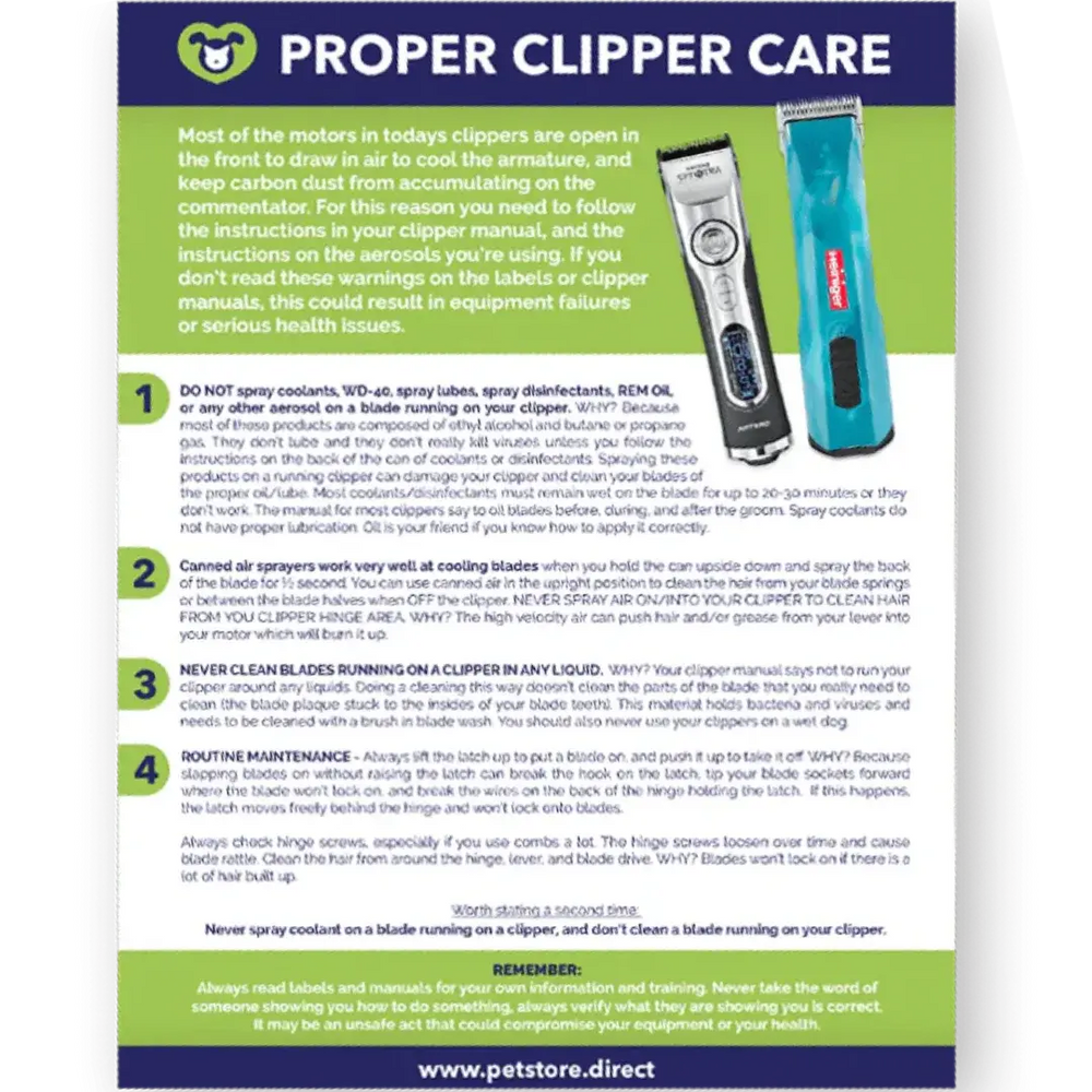 Clipper Care Form by PetStore.Direct