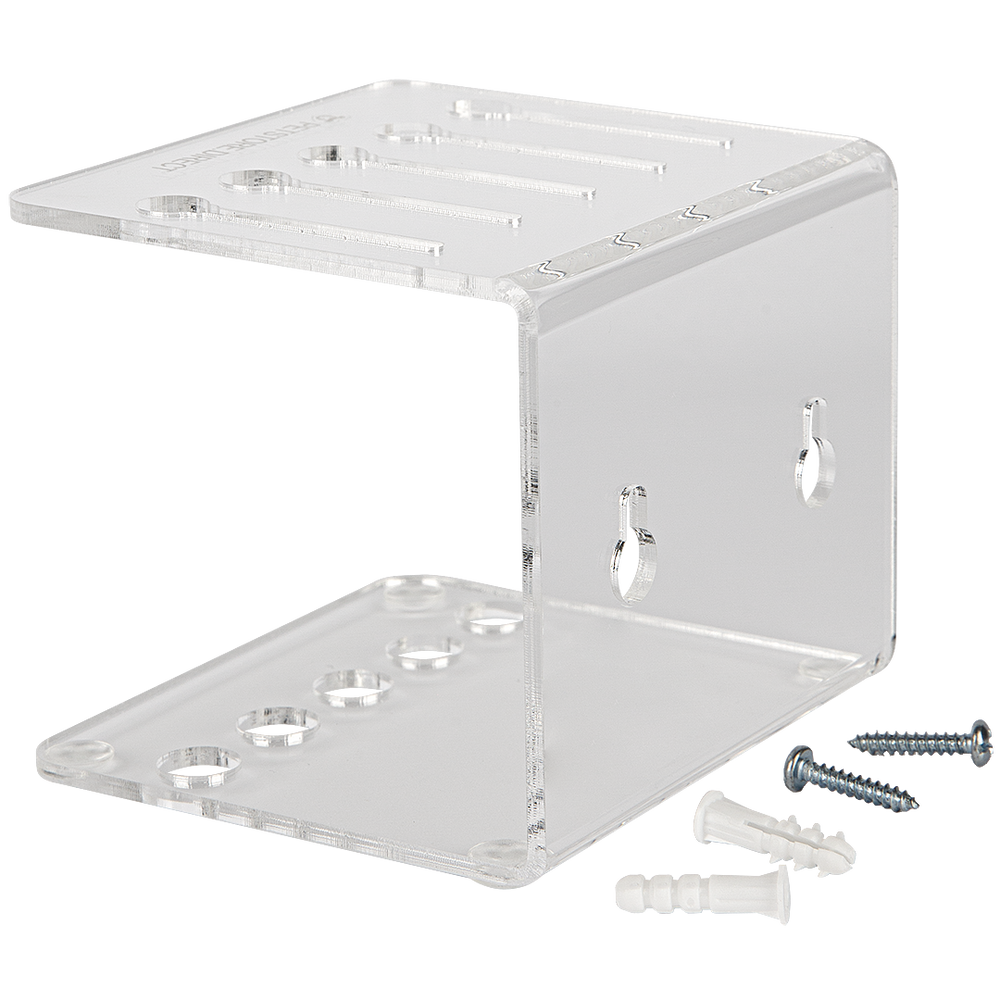 Comb Holder 5 For Wall and Table Clear by PetStore.Direct