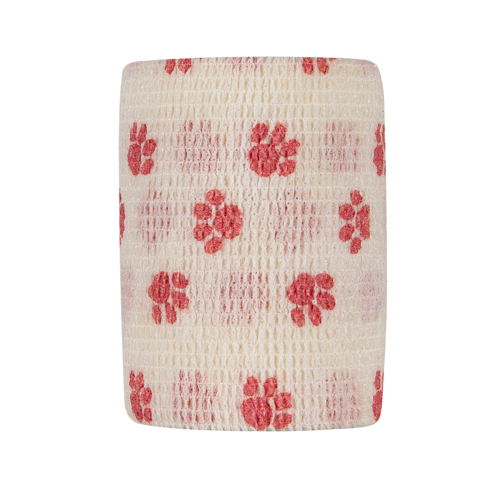 3" Pink Paws Vet Wrap by PetStore.Direct