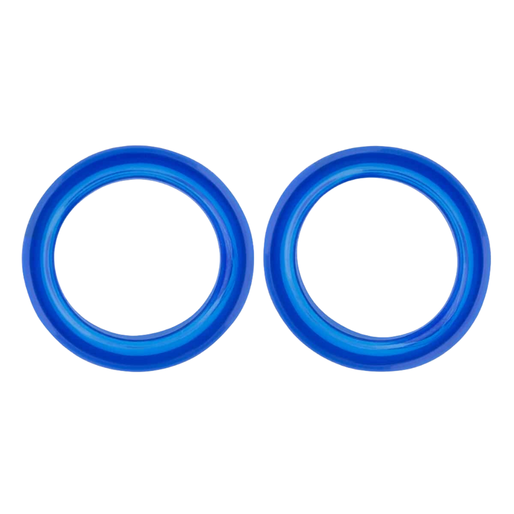 Pack of 2 Premium Scissor Finger Ring Inserts in Navy by PetStore.Direct
