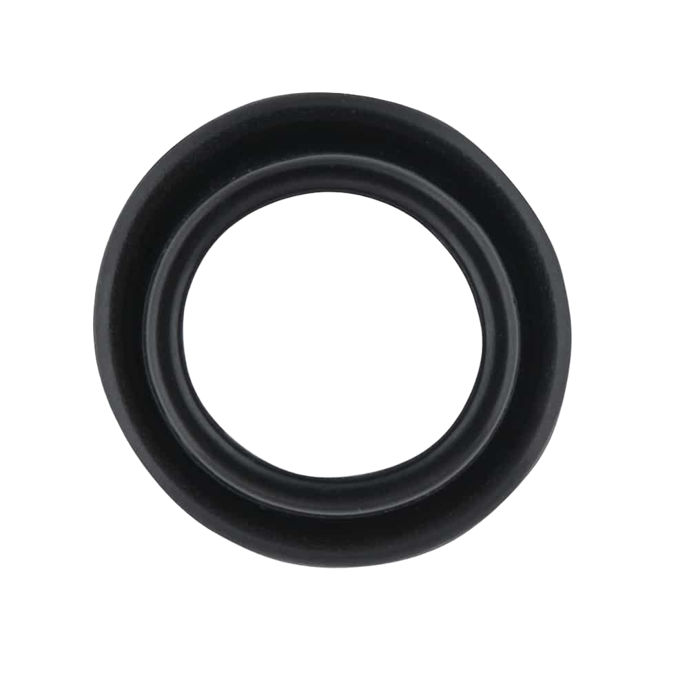1 Large Premium Wide Scissor Finger Ring Inserts in Black by PetStore.Direct