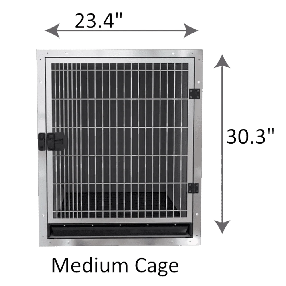 Stainless Steel Cage Banks by PetStore.Direct