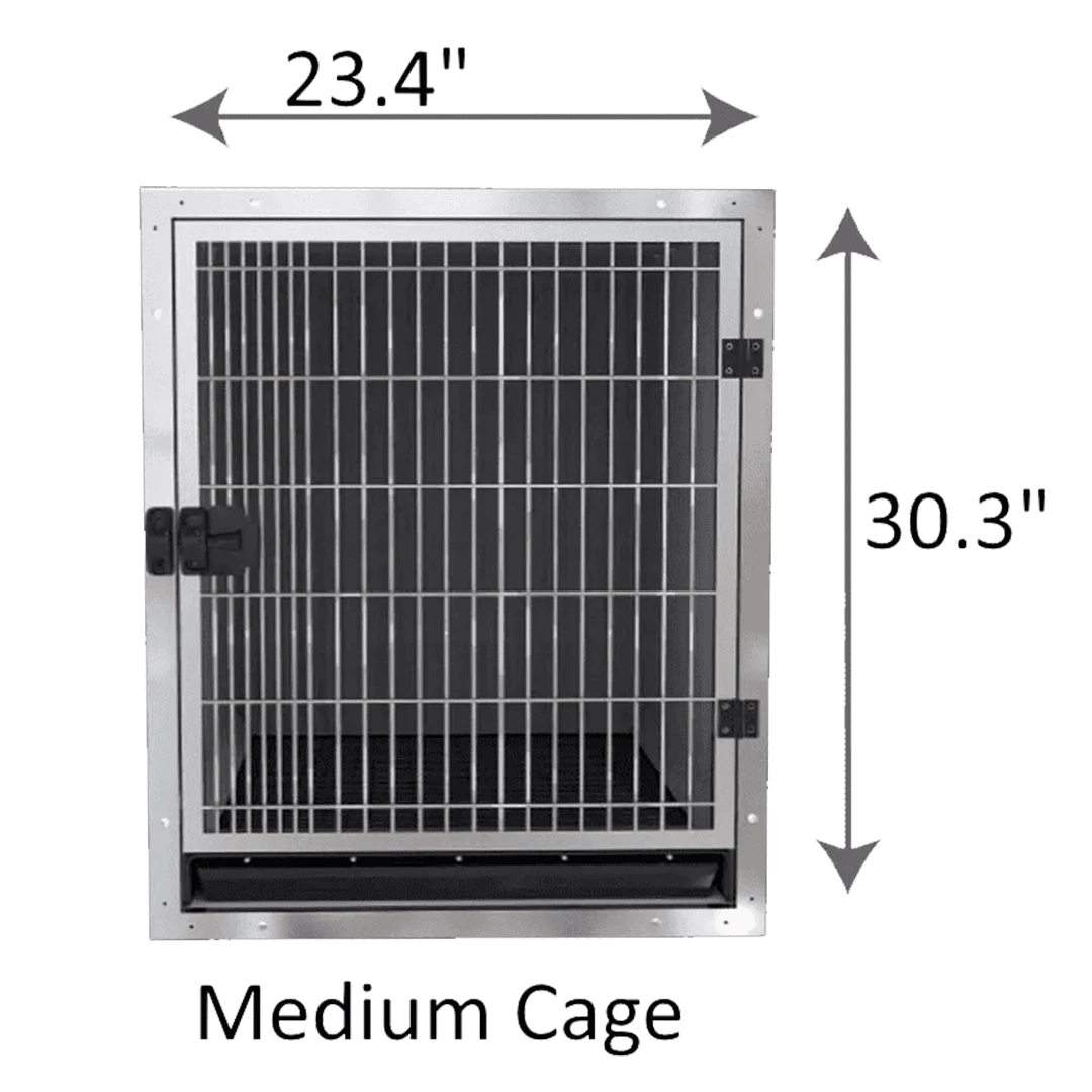 Stainless Steel Cage Banks by PetStore.Direct