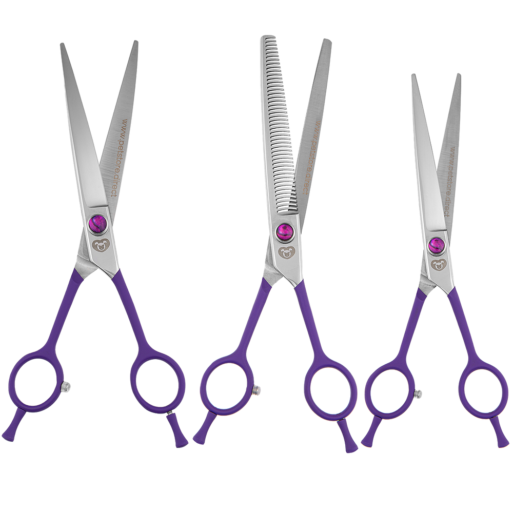 7.5" 3-Piece Student Shear Set by PetStore.Direct