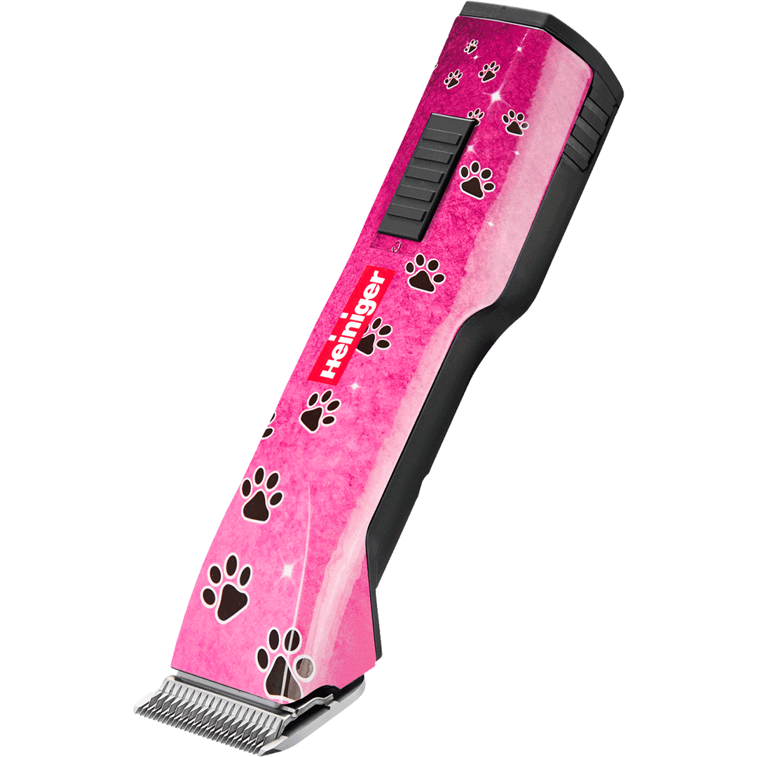 Heiniger Pink Paws Saphir Cordless Clipper