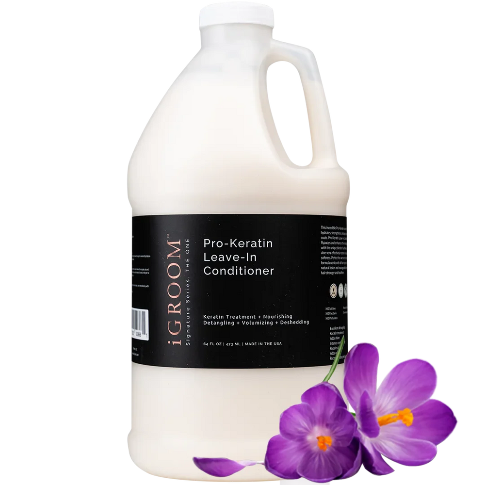 iGroom Pro-Keratin Leave-In Conditioner 64oz