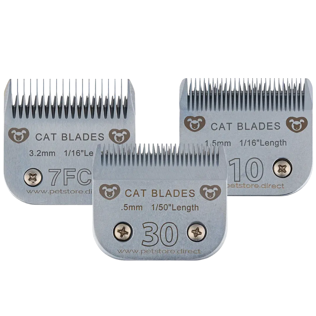 Cat Blades Set of 3 by PetStore.Direct