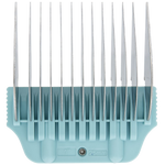 #E 1″ Aqua Wide Snap on Comb by PetStore.Direct